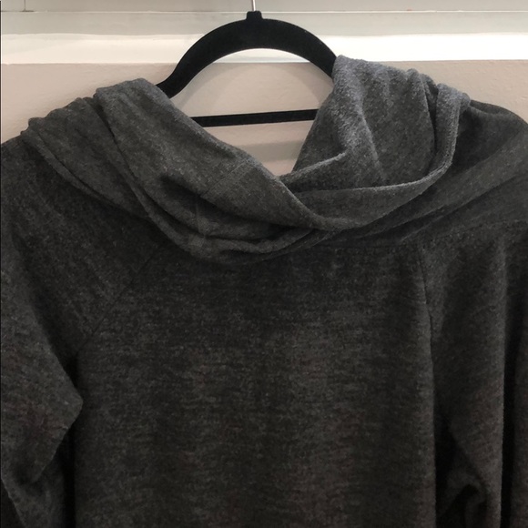 1. State Brand Turtleneck Sweater in Dark Gray - Picture 4 of 4